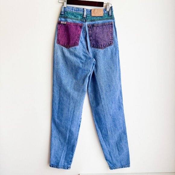 Zena Jeans Vintage Dyed DenimRelaxed Fit Jeans 25 - Picture 4 of 7